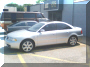 2000 Audi A4 with dyed film on it